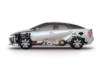 Toyota Mirai Hydrogen Fuel Cell 